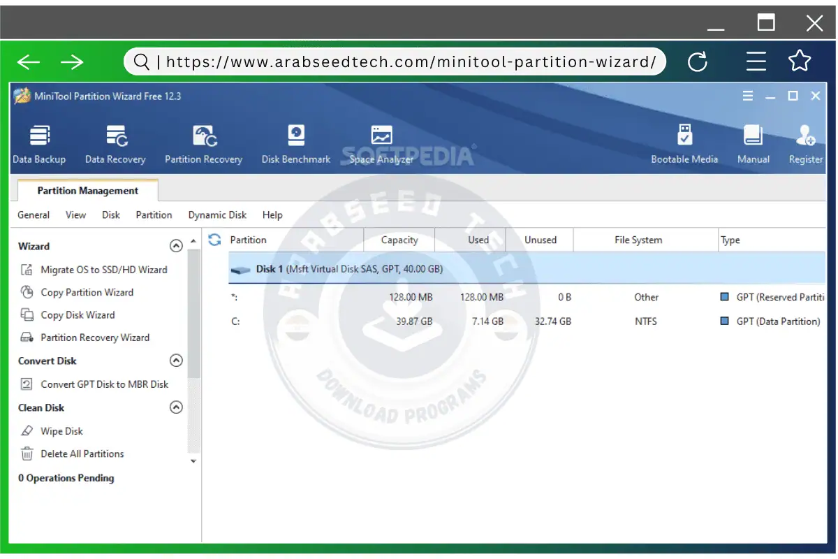 Minitool Partition Wizard كامل